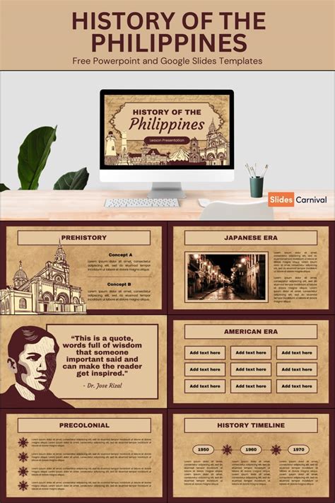 vintage filipino powerpoint template|Vintage History of Philippines Lesson PowerPoint and Google .